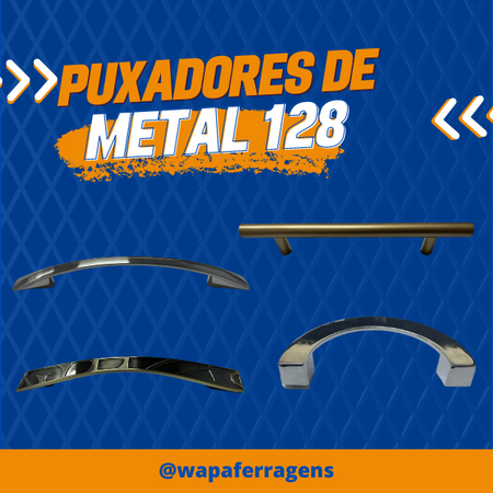 Puxador de metal (128)