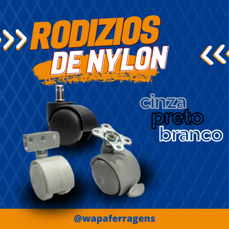 Rodizios de Nylon